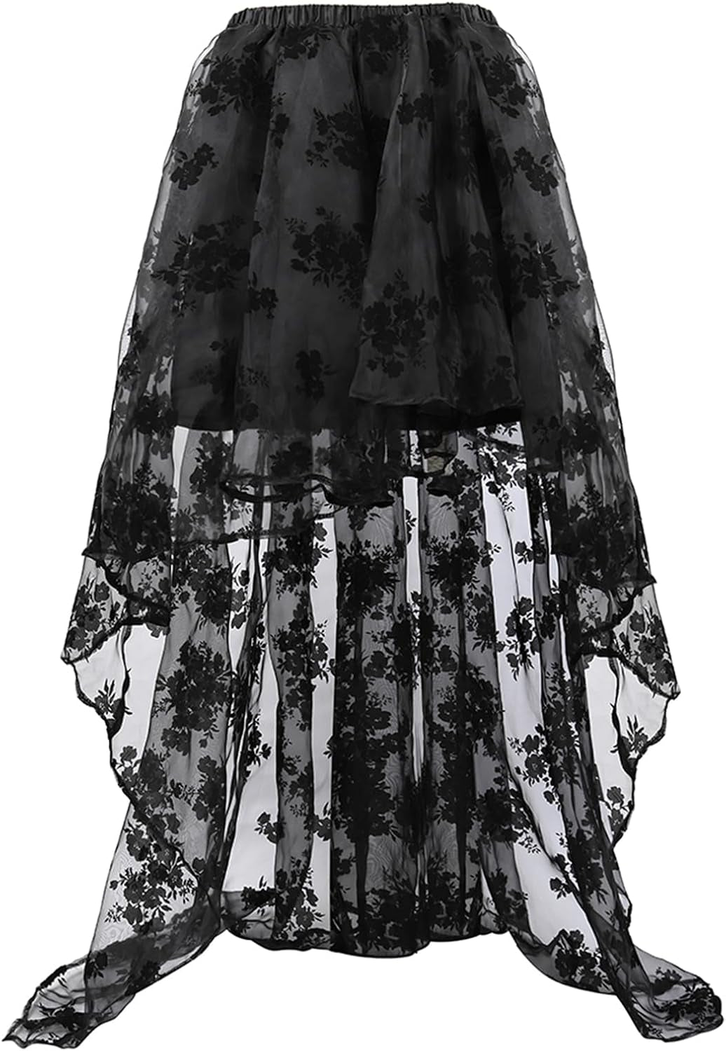Victorian-Inspired Steampunk Skirt for Women - Elegant Corset Dress for Halloween and Renaissance Festivals