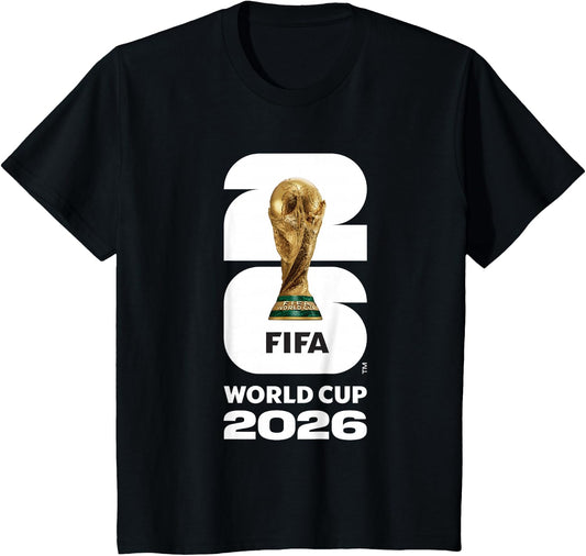 Kids FIFA World CUP26 FIFA Gold Trophy T-Shirt