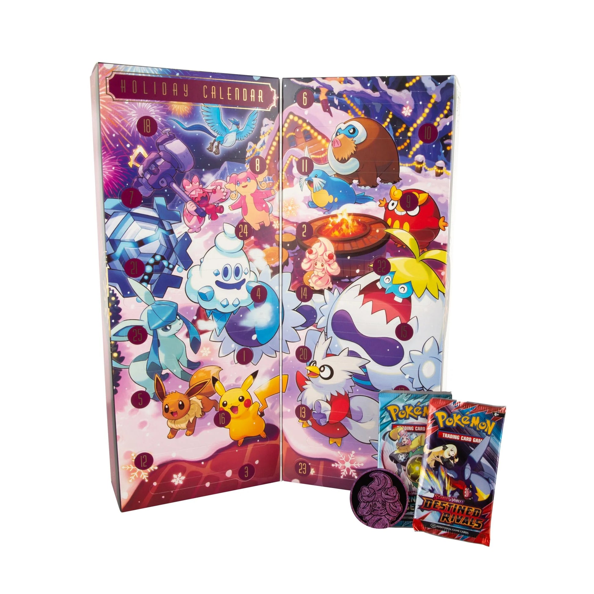 2025 Pokemon Trading Card Games Holiday Calendar