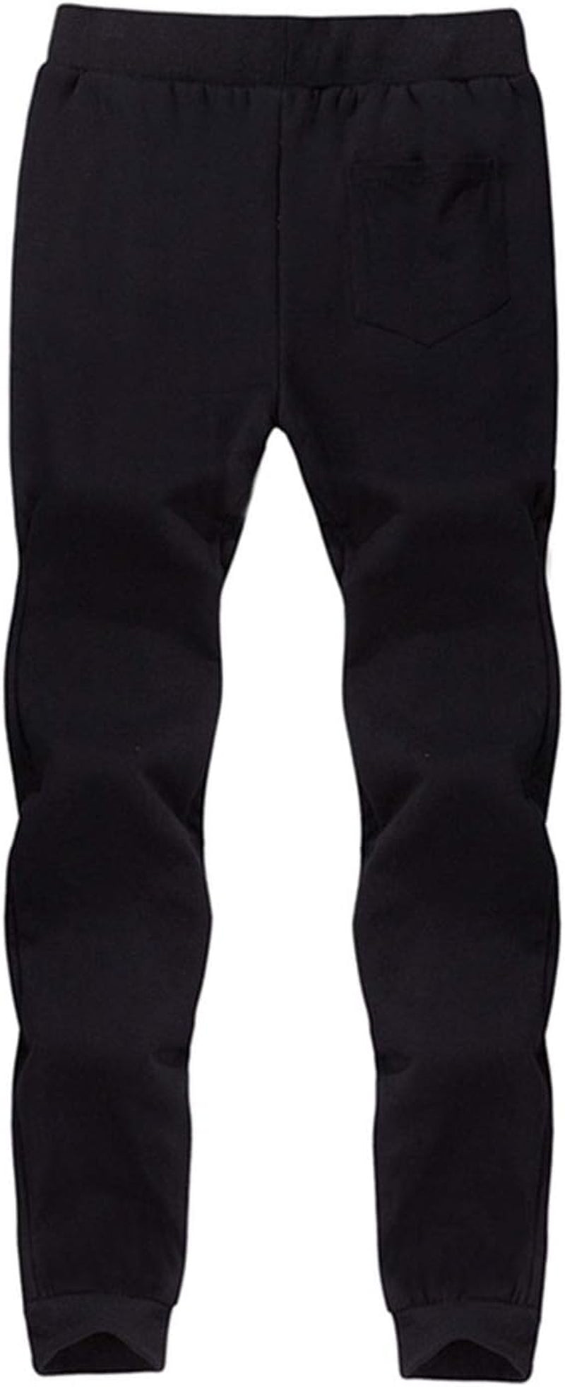 Men's Thermal Fleece Jogger Pants with Sherpa Lining for Enhanced Winter Comfort